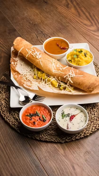 Paneer Masala Dosa